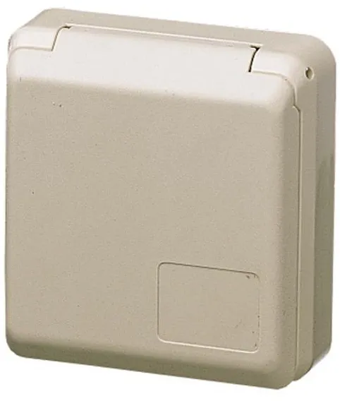 Mennekes CEE utanpåliggande vägguttag 5-polig 32A 400V IP44 6H 4120